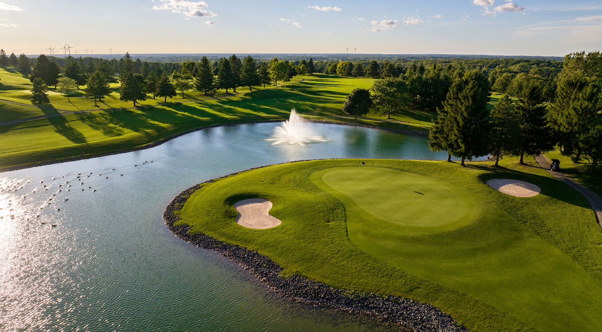 View of the Peninsula Lakes Golf Club